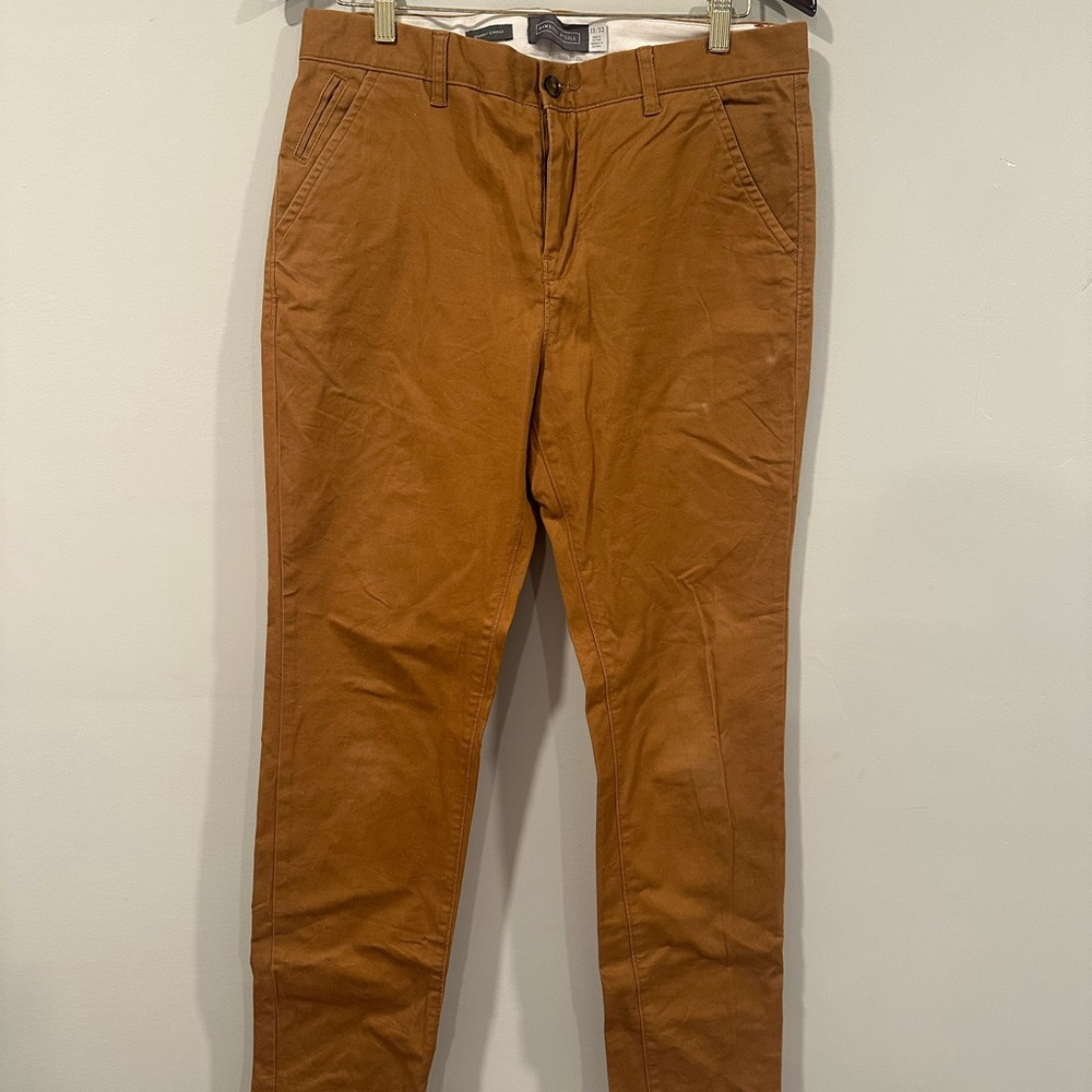 Hawkins McGill Tan Skinny Chino Pants